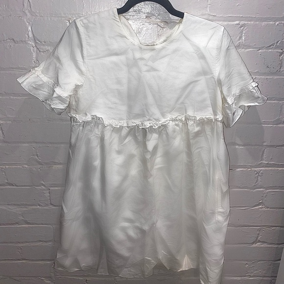 White Babydoll Dress - Sunday Best Collection - Picture 2 of 3